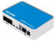 Module: gateway; Bluetooth: 4.1; uP: i.MX6ULL; 110x76x27mm; IP40 DECODE