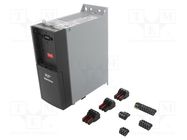 Vector inverter; 2.2kW; 3x400VAC; 3x380÷480VAC; IN: 11; 0÷500Hz 