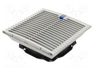 Fan: AC; fan tray; 230VAC; 600m3/h; 61dBA; IP54; 323x323x143.5mm RITTAL