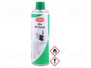 Protective coating; silver; aluminium,silicone resin; 500ml CRC