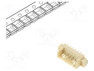 Connector: wire-board; socket; male; 1.25mm; PIN: 6; SMT; 250V; 1A ADAM TECH