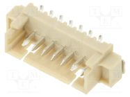 Connector: wire-board; socket; male; 1.25mm; PIN: 7; SMT; 250V; 1A ADAM TECH