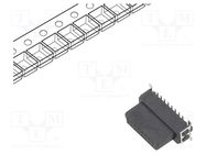 Connector: PCB to PCB; female; PIN: 16; 1.27mm; -55÷125°C; UL94V-0 ADAM TECH