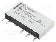 Relay: electromagnetic; SPDT; Ucoil: 5VDC; 6A; 6A/250VAC; 6A/24VDC FUJITSU