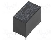 Relay: electromagnetic; SPST-NO; Ucoil: 3VDC; 5A; 5A/250VAC; PCB FUJITSU