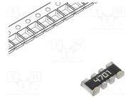 Resistor network: Y; SMD; 4.7kΩ; ±1%; 62.5mW; No.of resistors: 4 YAGEO