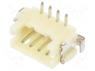 Connector: wire-board; socket; male; PIN: 4; SignalBee; vertical HIROSE