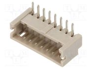 Connector: wire-board; socket; male; DF13; 1.25mm; PIN: 8; THT 