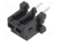 Connector: wire-wire/PCB; socket; female; PIN: 2; DF3; Pitch: 2mm HIROSE