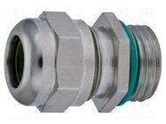 Cable gland; PG7; IP68; brass; WADI-A-FKM HUMMEL