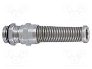 Cable gland; with strain relief; NPT1/2"; IP68; HSK-M-Flex 