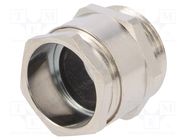 Cable gland; PG7; IP54; brass; DIN 46320-C4-Ms HUMMEL