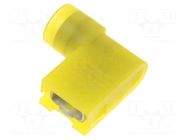 Terminal: flat; 6.35mm; 0.8mm; female; 3.3÷5mm2; crimped; insulated MOLEX