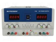 Power supply: laboratory; adjustable,multi-channel; 30VDC; 5A B&K PRECISION