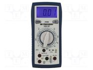 Digital multimeter; LCD; 3,5 digit (1999); 2,5x/s; 200uF,20mF B&K PRECISION