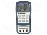 Capacity; LCD; 4,5 digit (11000); 5x/s; Accuracy: 0.5% B&K PRECISION