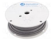 Wire; Alpha Essential C&C; 3x22AWG; shielded,Al-PET foil; PVC ALPHA WIRE