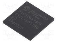 IC: PIC microcontroller; 512kB; 80MHz; 2.3÷3.6VDC; SMD; TFBGA121 MICROCHIP TECHNOLOGY