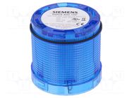 Automation module: light signaller; blue; bulb BA15D; 12÷240VDC SIEMENS