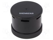 Signaller: sound; black; 24VDC; 24VAC; Sound level: 100dB; IP20 SIEMENS