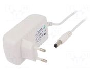 Power supply: switching; mains,plug-in; 12VDC; 1A; 12W; 81.71% POS
