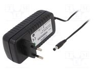 Power supply: switching; mains,plug-in; 24VDC; 1.5A; 36W; Plug: EU POS