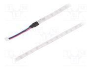 LED tape; RGB; 4.5W; 5VDC; IP65; 120°; No.of diodes: 60; 5mA LUMEX