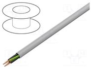 Wire; HELUCONTROL®,JZ-520 HMH; 4G1mm2; unshielded; 300V,500V; Cu HELUKABEL