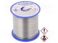 Tin; lead-based; Sn60Pb40; 2mm; 0.5kg; reel; 190°C; 2.5%; Flux: SW26 CYNEL