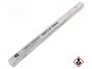 Tin; lead-based; 1kg; Sn63Pb37; stick; Signal word: Danger 