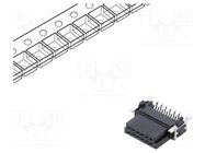 Connector: PCB to PCB; female; PIN: 12; 1.27mm; -55÷125°C; UL94V-0 ADAM TECH