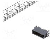 Connector: PCB to PCB; male; PIN: 16; 1.27mm; -55÷125°C; UL94V-0 ADAM TECH