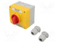 Switch: cam switch; Stabl.pos: 2; 10A; 0-1; flush mounting; Poles: 4 SPAMEL