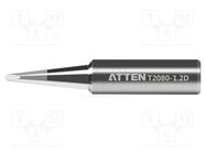 Tip; chisel; 1.2mm; for  soldering iron ATTEN