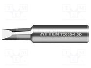 Tip; chisel; 4.6mm; for  soldering iron ATTEN