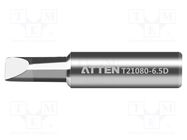 Tip; chisel; 6.5mm; for  soldering iron ATTEN