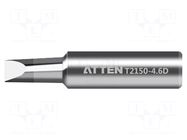 Tip; chisel; 4.6mm; for  soldering iron ATTEN