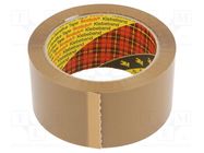 Packing tapes; L: 66m; Width: 50mm; brown SCOTCH