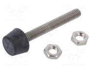 Clamping bolt; Thread: M6; stainless steel; L: 55mm; Ø: 13mm ELESA+GANTER