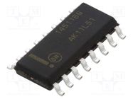 IC: digital; BCD to 7-segment,decoder,driver,latch; SMD; SO16 