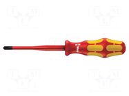 Screwdriver; insulated; PlusMinus PZ-type; SL/PZ2; 1kVAC WERA