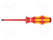 Screwdriver; insulated; Torx®; TX25; Blade length: 100mm; 1kVAC WERA