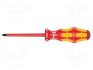 Screwdriver; insulated; Torx®; TX27; Blade length: 100mm; 1kVAC WERA