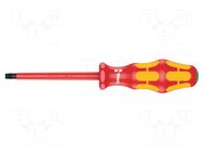 Screwdriver: insulated; Torx®; TX30; Blade length: 100mm; 1kVAC WERA