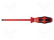 Screwdriver; insulated; square; #3; Blade length: 150mm; 1kVAC WERA