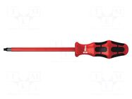 Screwdriver; insulated; square; #3; Blade length: 150mm; 1kVAC WERA