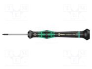 Screwdriver; Torx®; precision; TX03; Blade length: 40mm WERA