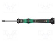 Screwdriver; Torx®; precision; TX05; Blade length: 40mm WERA