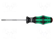 Screwdriver; Phillips; PH2; Kraftform Plus-300 WERA