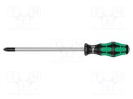 Screwdriver; Pozidriv®; PZ4; Kraftform Plus-300 WERA